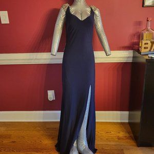 Prom dress - back design, slit